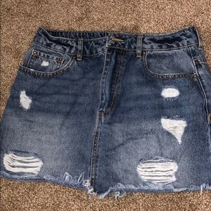 JEAN SKIRT